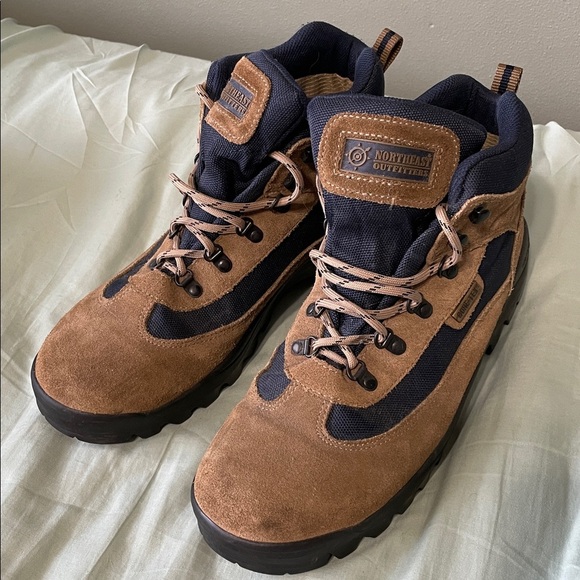 Northeast Outfitters Suede Leather Gore-Tex Men’s Vibram Sole Hiking Boots 11 - Picture 4 of 7